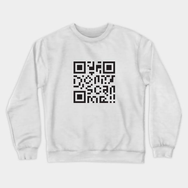 Secret QR Code Crewneck Sweatshirt by salyuddinTEE